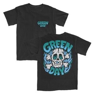 Blue Skull T-Shirt 2 Sided